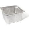 Rieber RVS geperforeerde gastronorm bak - zonder grepen - 2/3 GN - 200 mm. - 23204