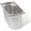 Rieber RVS geperforeerde gastronorm bak - zonder grepen - 1/3 GN - 200 mm. - 13204