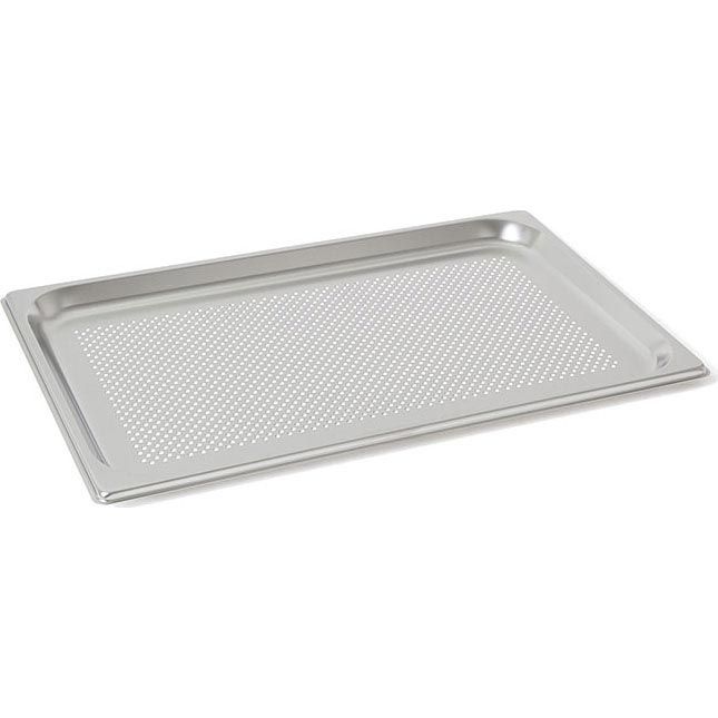 Rieber RVS geperforeerde gastronorm bak - zonder grepen - 1/1 GN - 20 mm. - 11024