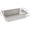 Rieber RVS geperforeerde gastronorm bak - met grepen - 1/1 GN - 140 mm. - 11144 K