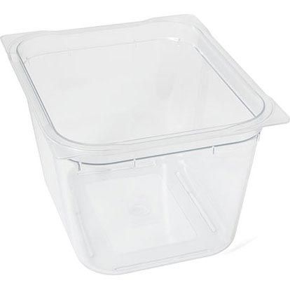 Rieber Polycarbonaat gesloten GN bak - zonder grepen - 1/2 GN - 65 mm