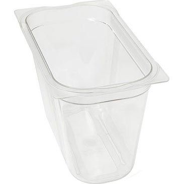Rieber Polycarbonaat gesloten GN bak - zonder grepen - 1/3 GN - 65 mm