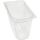 Rieber Polycarbonaat gesloten GN bak - zonder grepen - 1/3 GN - 65 mm