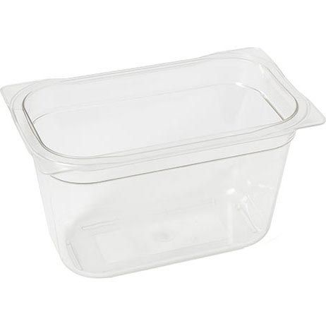 Rieber Polycarbonaat gesloten GN bak - zonder grepen - 1/4 GN - 65 mm