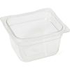 Rieber Polycarbonaat gesloten GN bak - zonder grepen - 1/6 GN - 100 mm