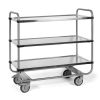 Rieber RVS Servo+ serveerwagen - SW-1060 RS-3M