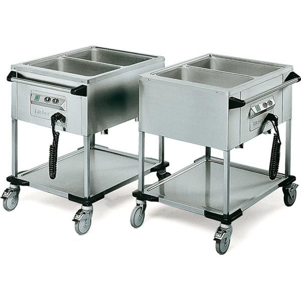 Rieber bain-marie wagen - 2 x 1/1 GN - ZUB 2