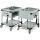 Rieber bain-marie wagen - 2 x 1/1 GN - ZUB 2