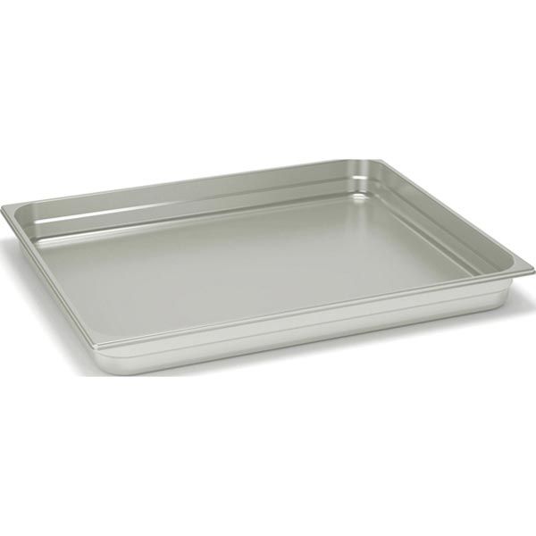 Rieber RVS gesloten gastronorm bak - zonder grepen - 2/1 GN -40 mm. - 21040