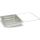 Rieber RVS gesloten gastronorm bak - zonder grepen - 1/2 GN - 100 mm. - 12100
