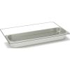 Rieber RVS gesloten gastronorm bak - zonder grepen - 2/4 GN - 100 mm. - 24100