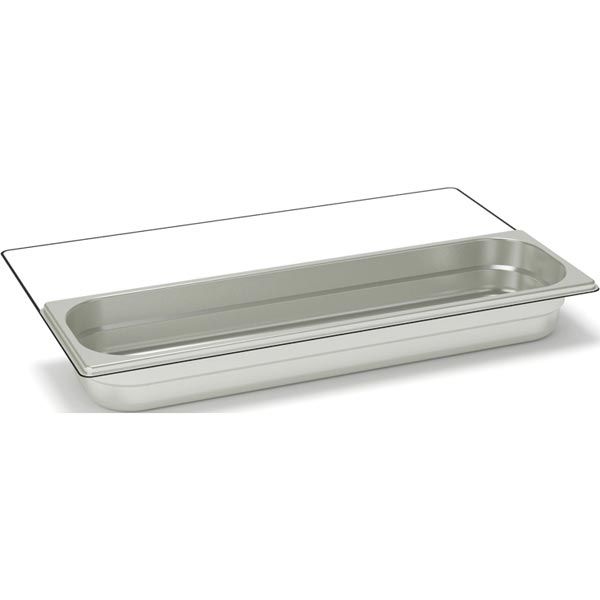 Rieber RVS gesloten gastronorm bak - zonder grepen - 2/4 GN - 100 mm. - 24100