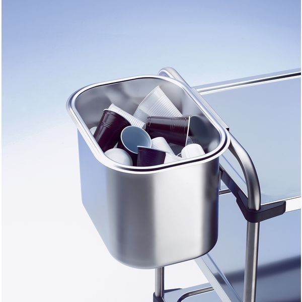 Rieber afruimbak - RVS - t.b.v. serveerwagen - 21 liter